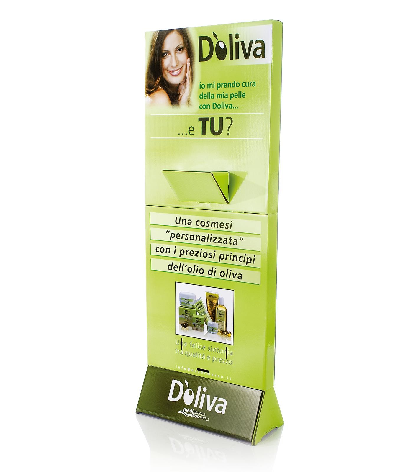 espositore bifacciale OLIVA