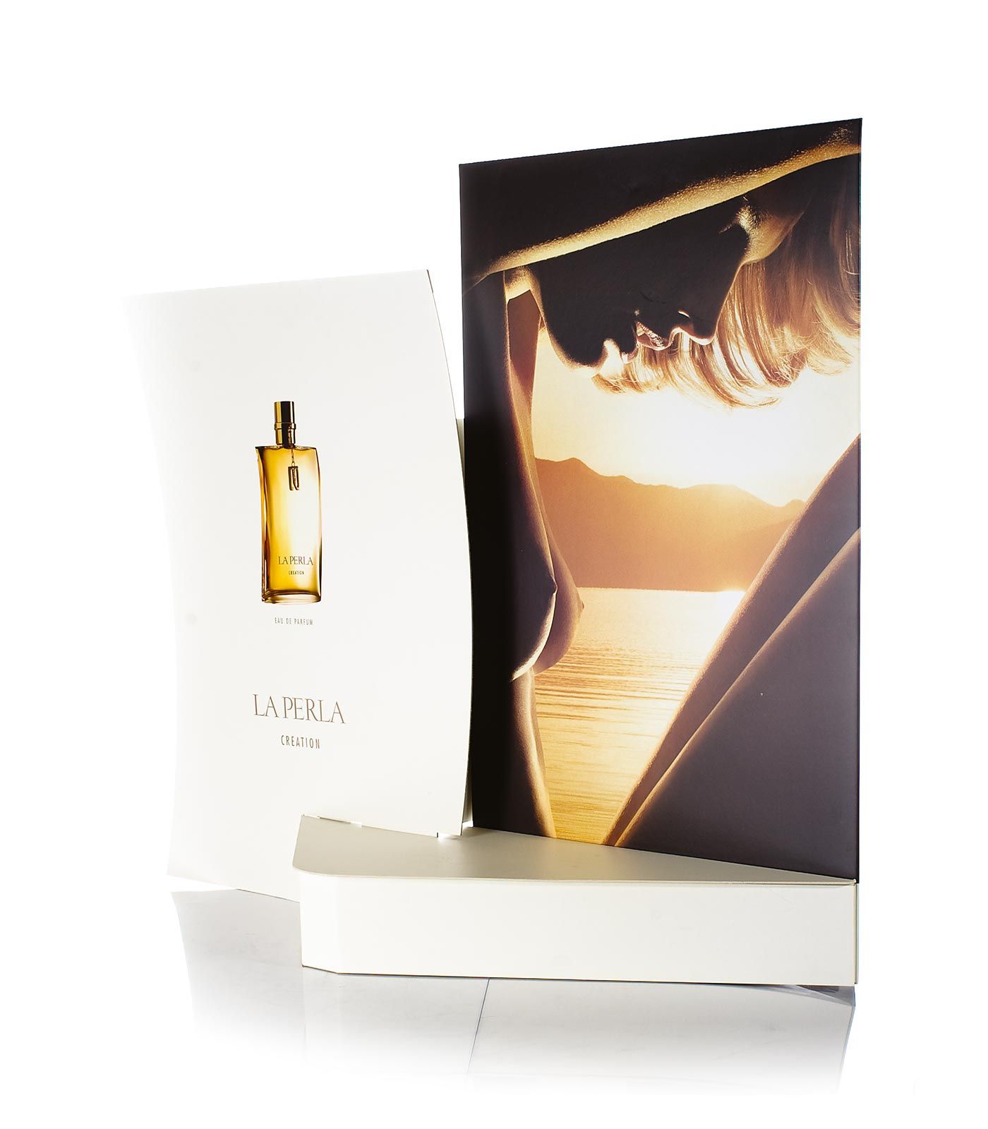 espositore da banco LA PERLA